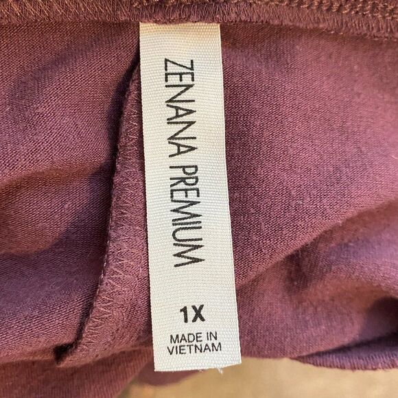 Zenana Premium Embordered Sleeve Threes Quarter Sleeve Womens Top Size 1X - Picture 5 of 5